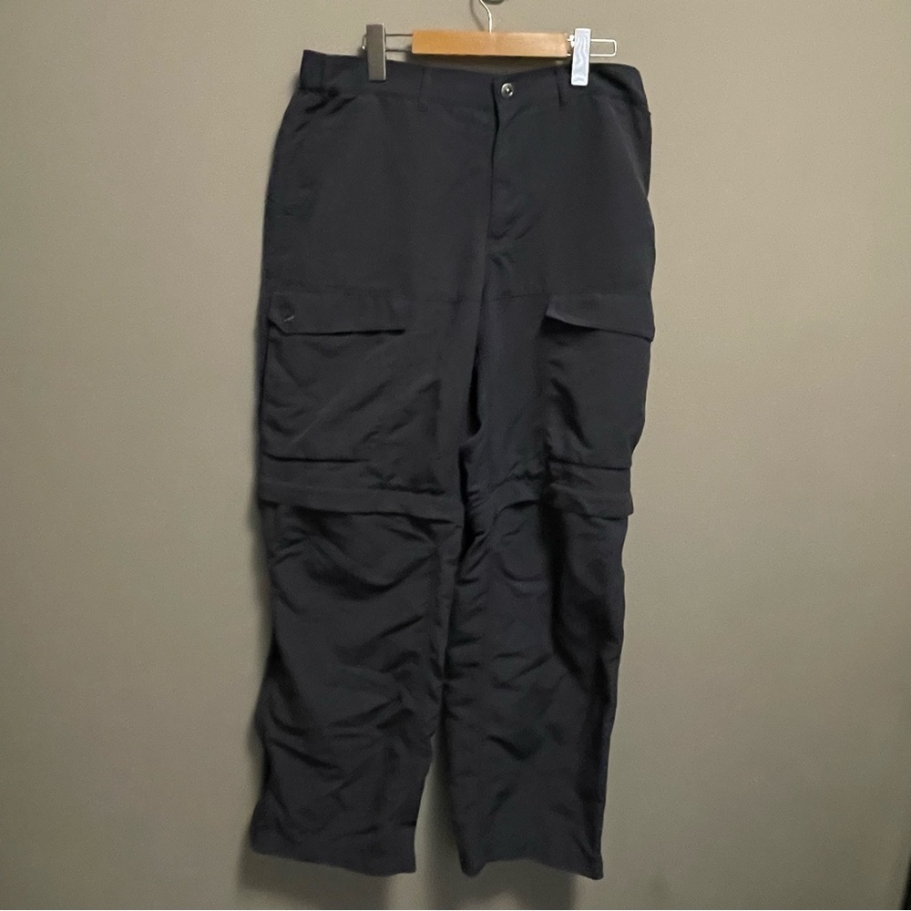 MEC Mountain Equipment Co-Op Grey Zip Off Pants Men 36x32